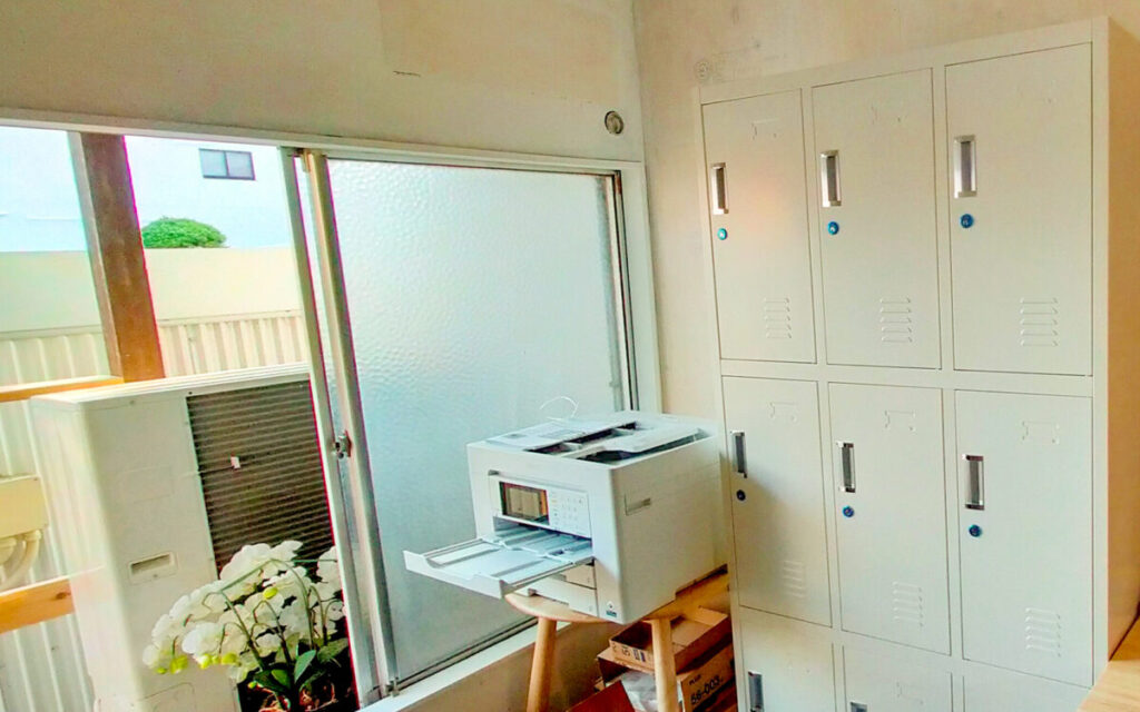 シェアオフィス Co.Tora（コトラロッカー・プリンター）