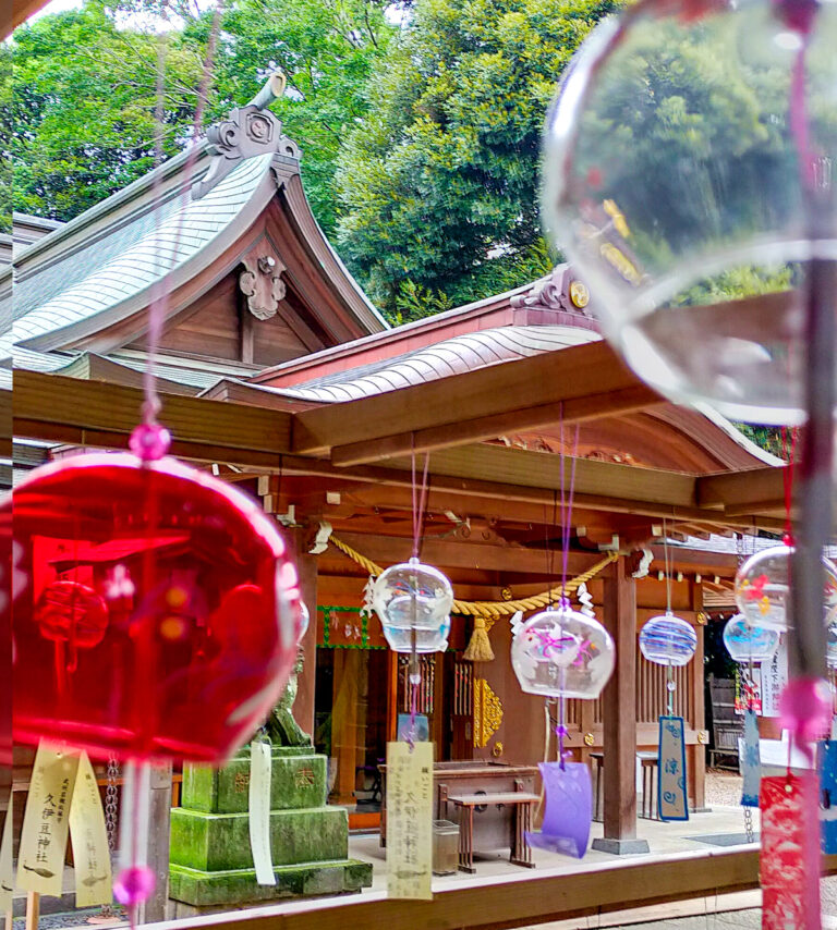 岩槻 久伊豆神社の夏越風鈴