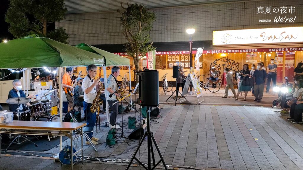 参考イメージ（真夏の夜市イルミネーションマルシェ）