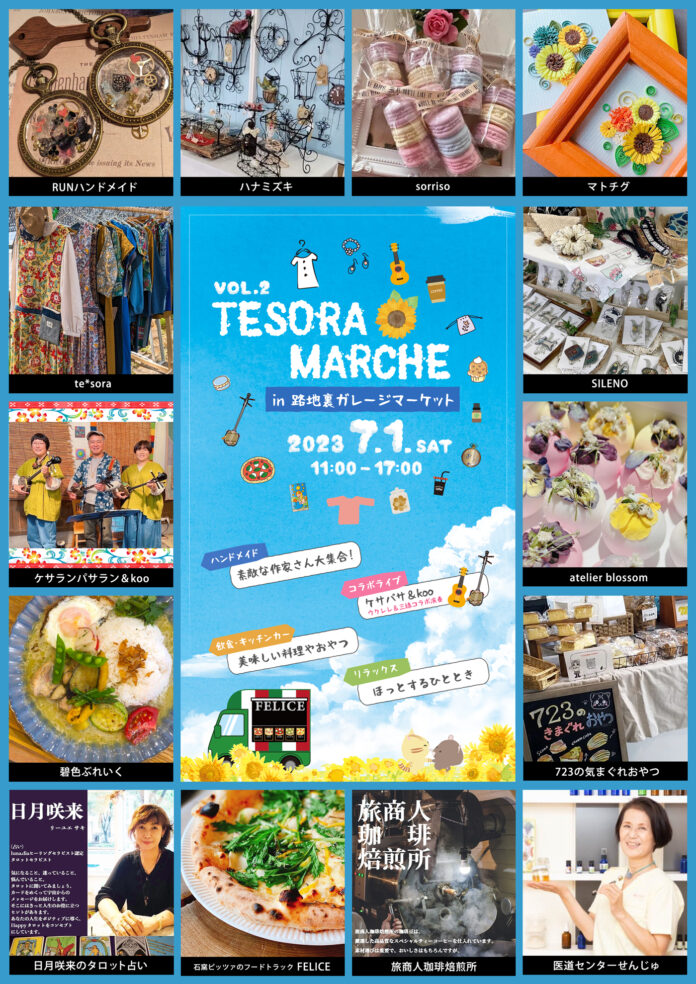 テソラマルシェ in 路地裏ガレージマーケット